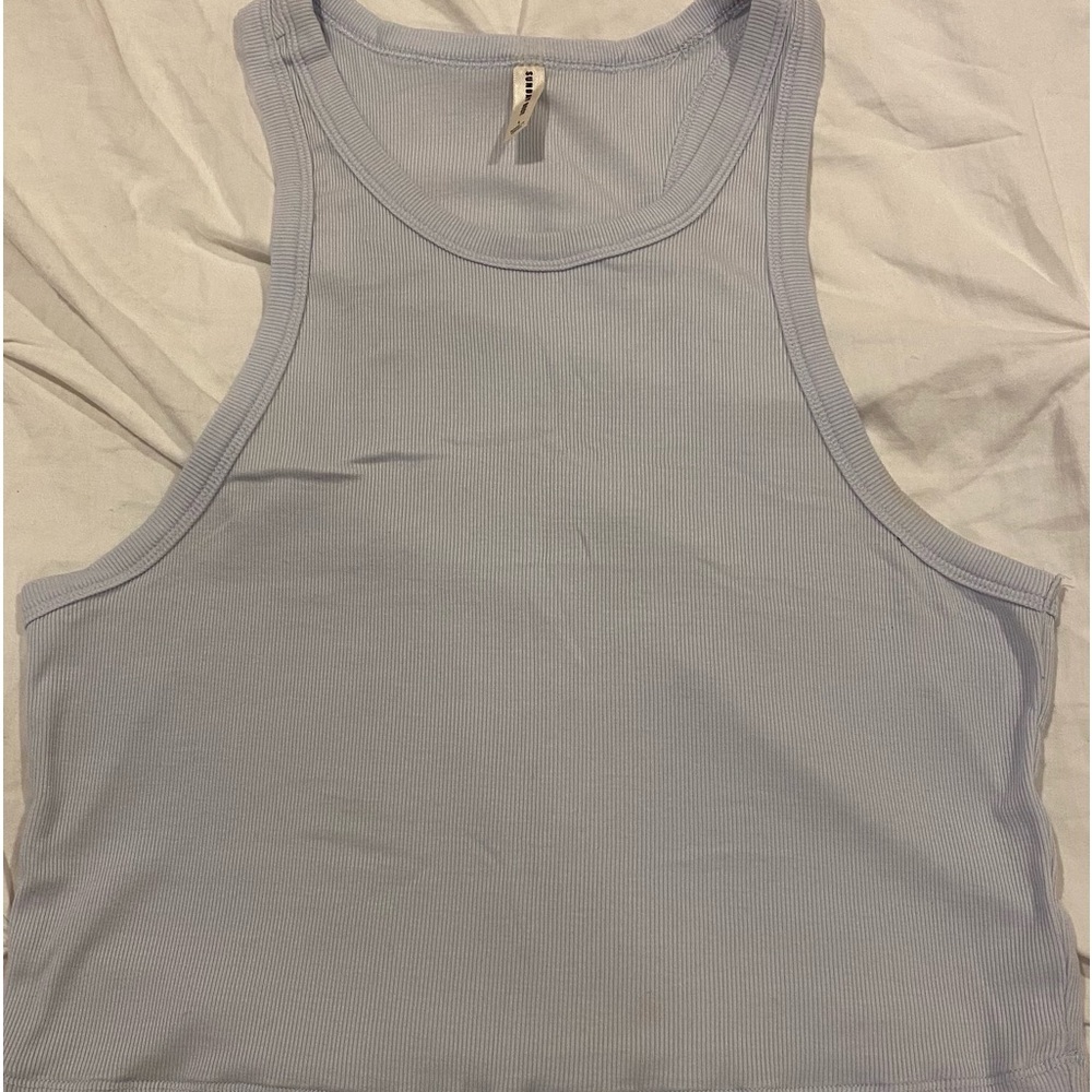 Aritiza sky blue tank top